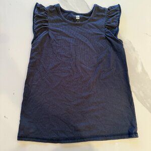 Tea Collection pom pom flutter sleeve